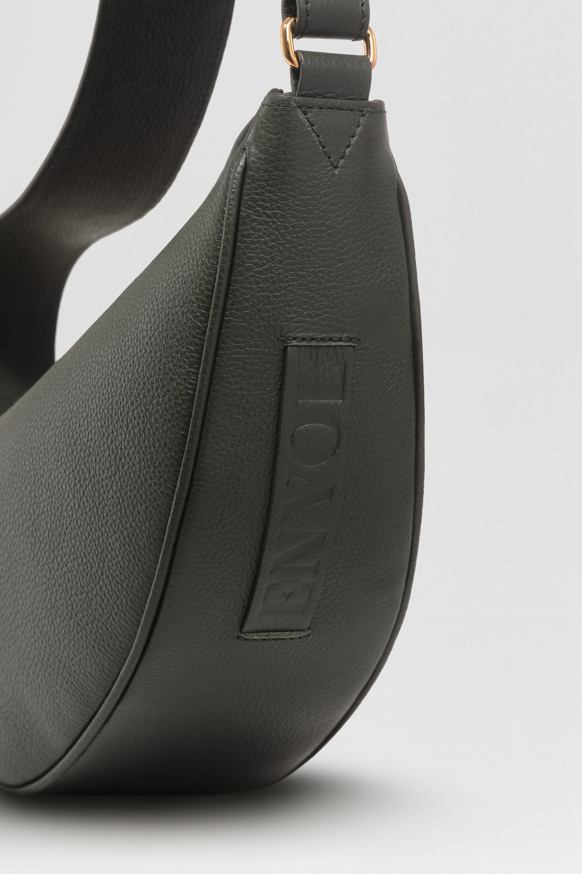 Sac banane Thelma ENVOL vert anglais — détail poche arrière #Couleur_Vert Anglais