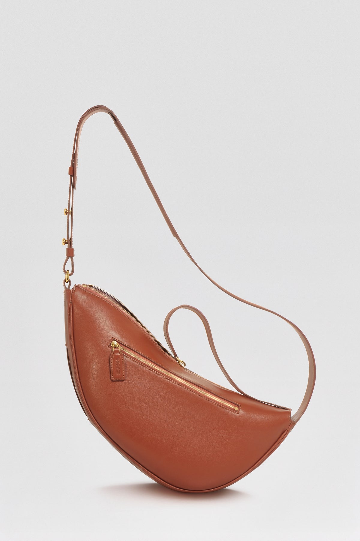 Sac banane Thelma ENVOL terracotta — vue de face fermé #Couleur_Terracotta