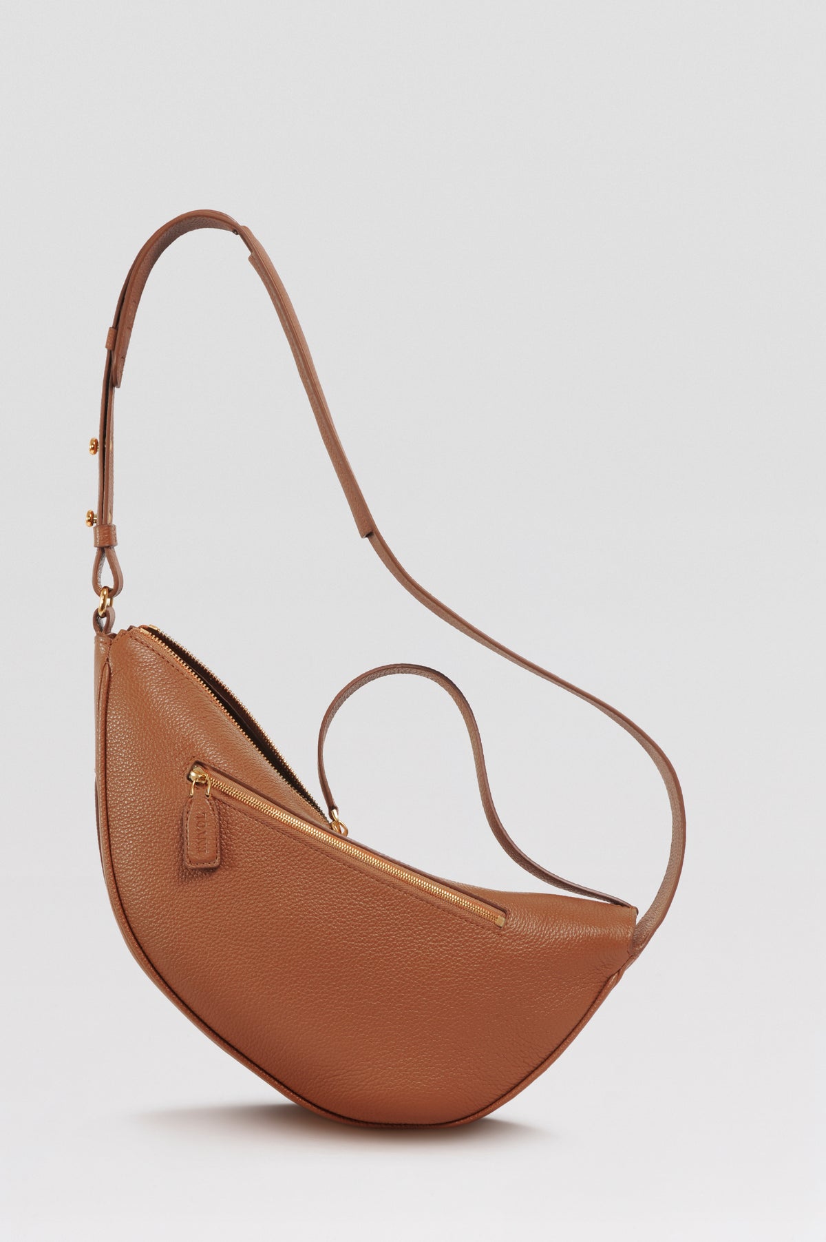 Sac banane Thelma ENVOL camel — vue de dos #Couleur_Camel