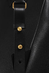 Sac à dos Ysé ENVOL noir — détail bandoulière #Couleur_Noir