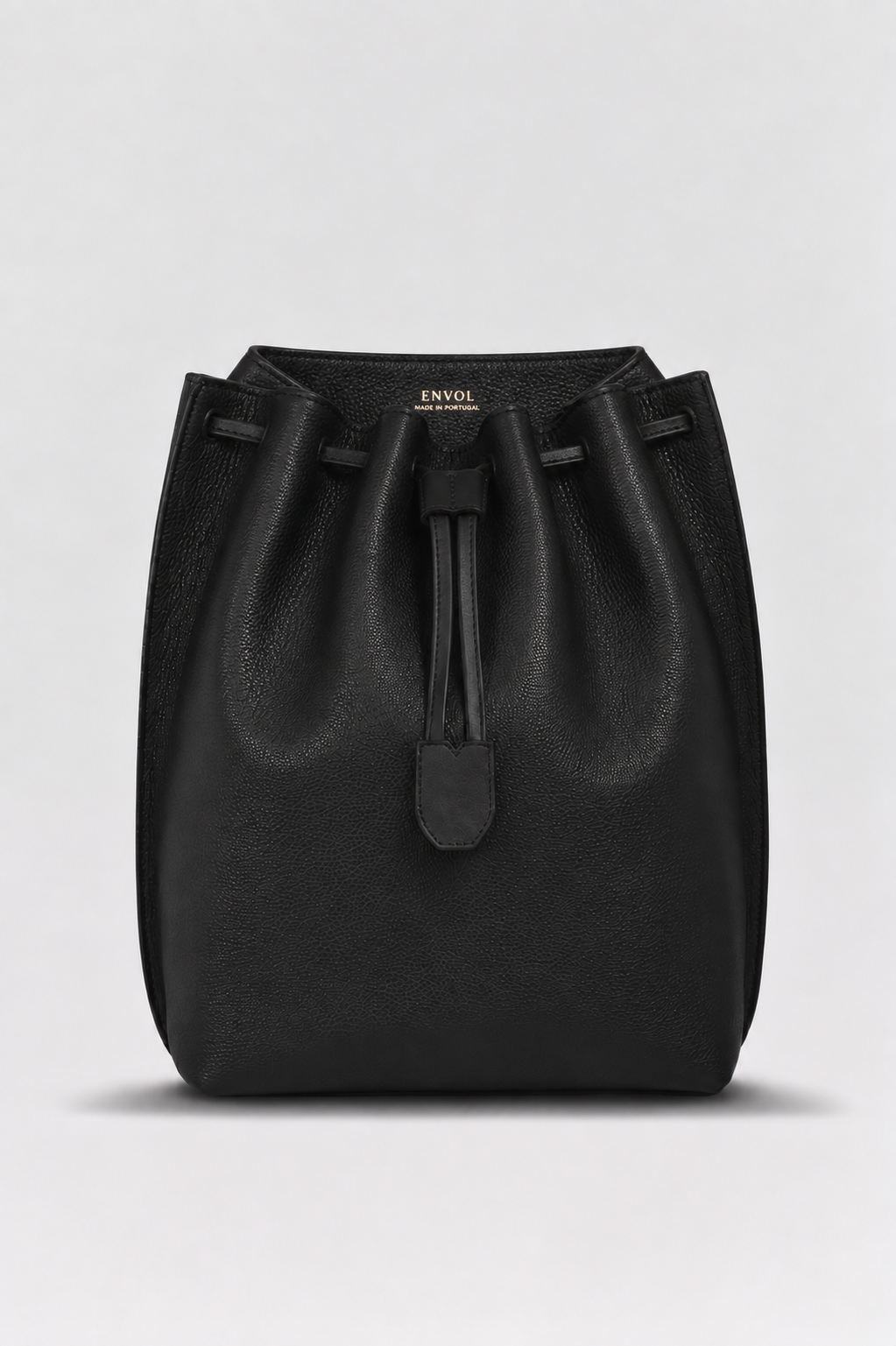 Sac à dos Ysé ENVOL noir — vue de face fermé #Couleur_Noir